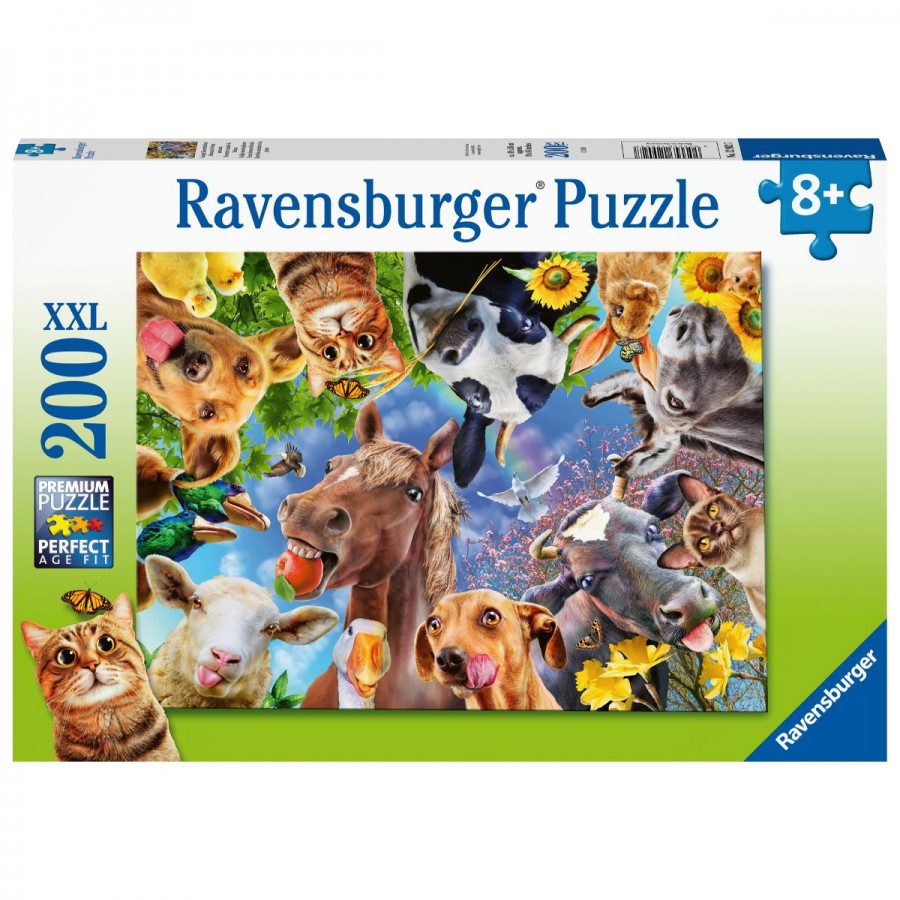 Ravensburger Puzzle 200 Piece Funny Farmyard Friends