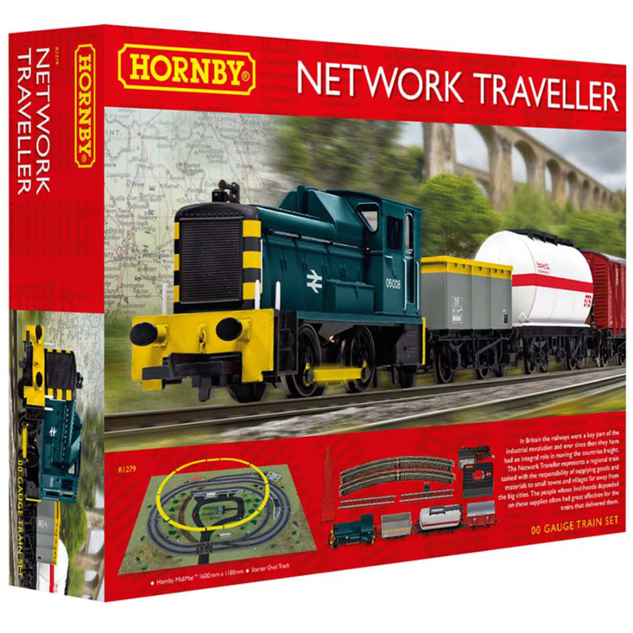 Hornby Rail Trains HO-OO Set Network Traveller