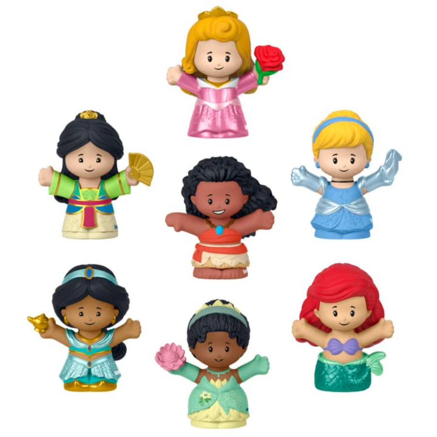 Fisher Price Little People Disney Princess Figures 7 Pack