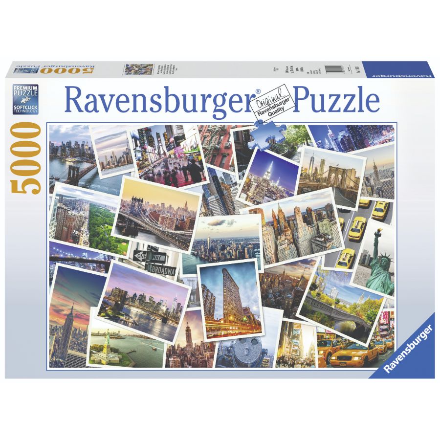 Ravensburger Puzzle 5000 Piece Spectacular Skyline Ny