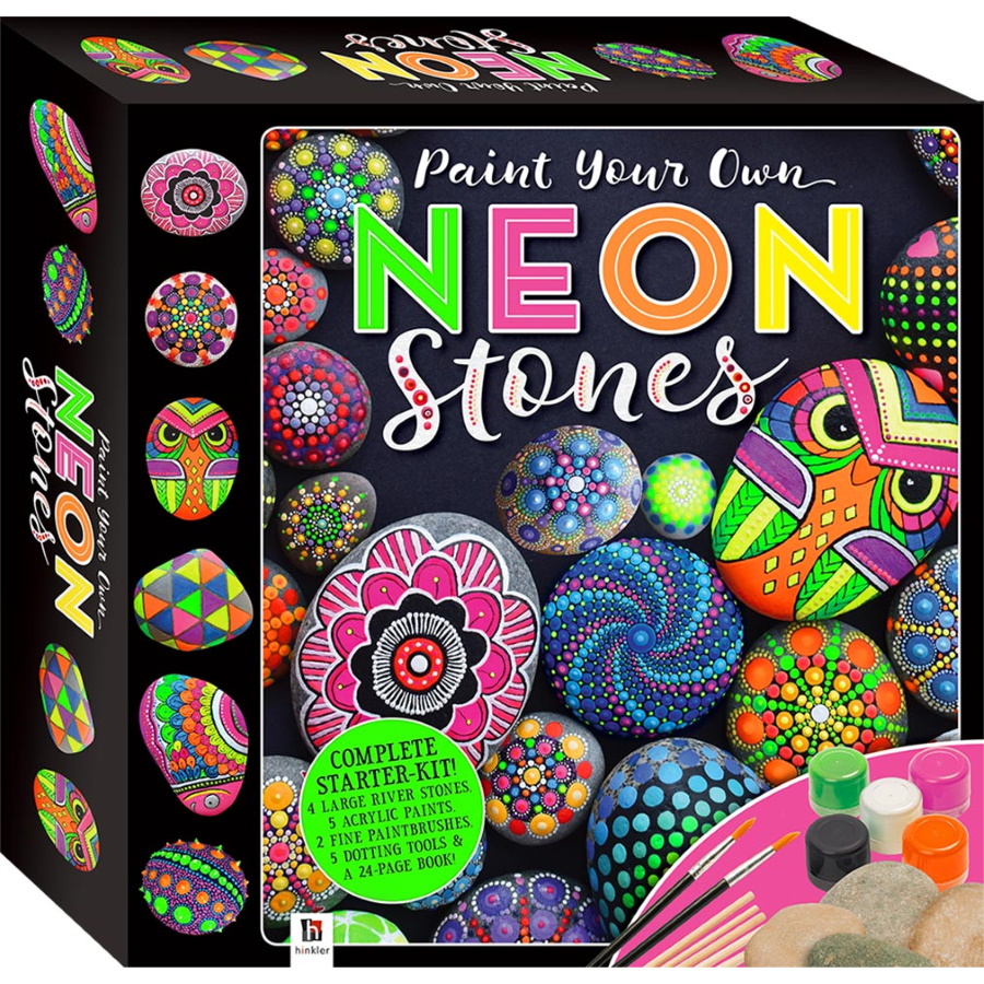 Paint Your Own Rocks Neon Basic
