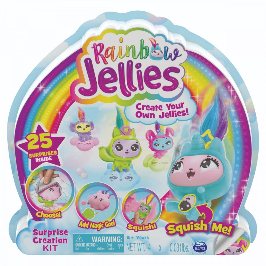 Rainbow Jellies 4 Pack Creation Kit