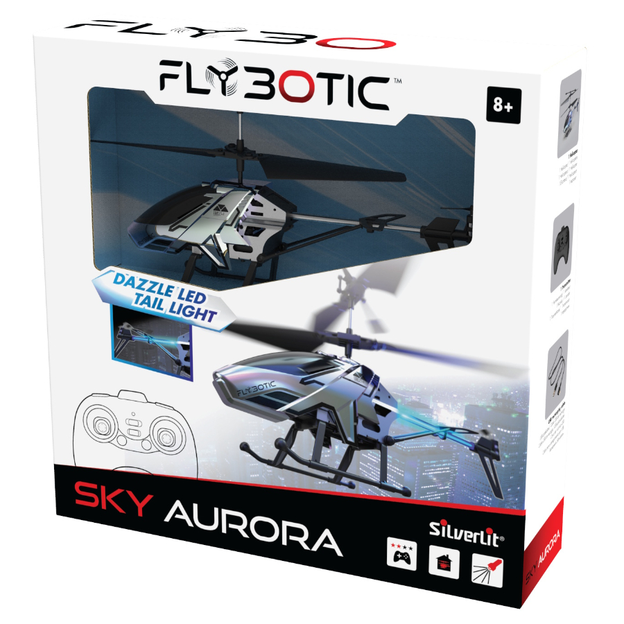 Silverlit Radio Control Flybotic Sky Aurora Helicopter