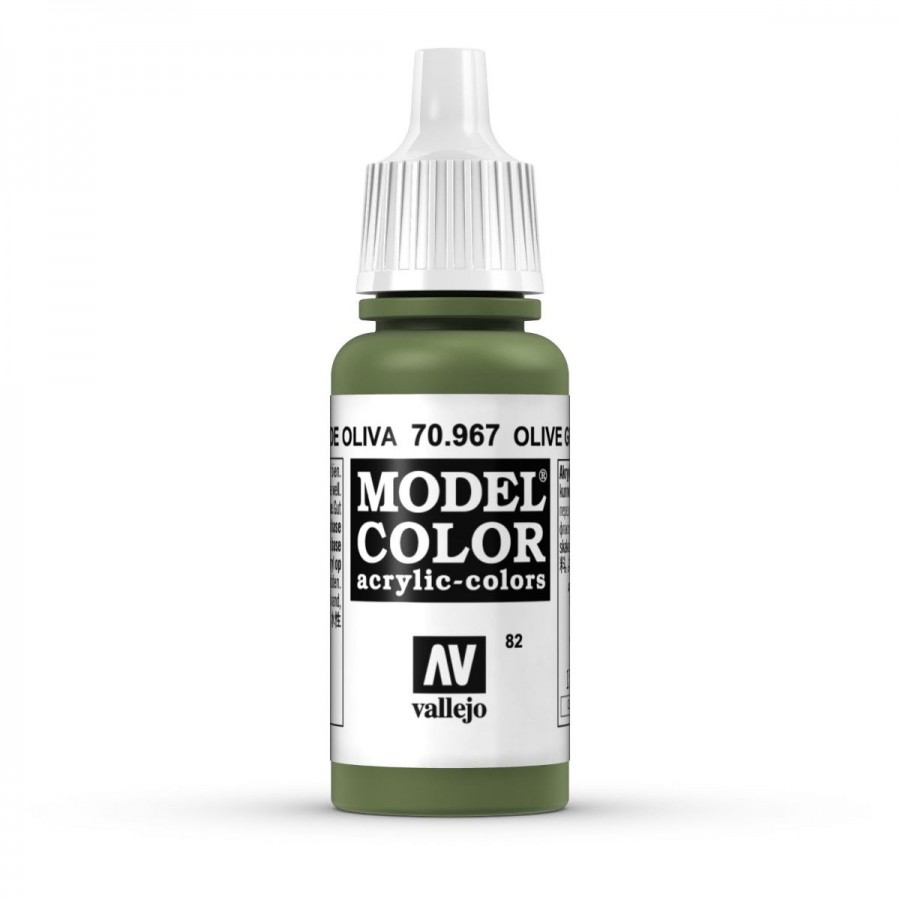 Vallejo Acrylic Paint Model Colour Olive Green 17ml