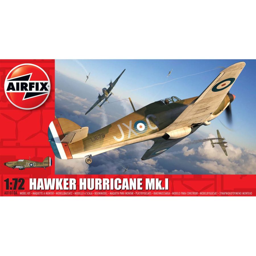 Airfix Model Kit 1:72 Hawker Hurricane MK1