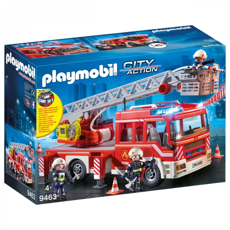 Playmobil Fire Engine With Ladder