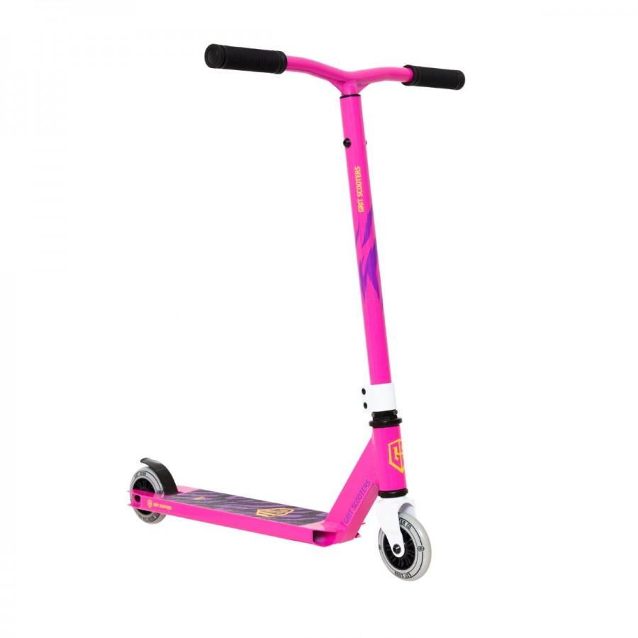 Grit Atom Scooter Pink With 2 Height Bars