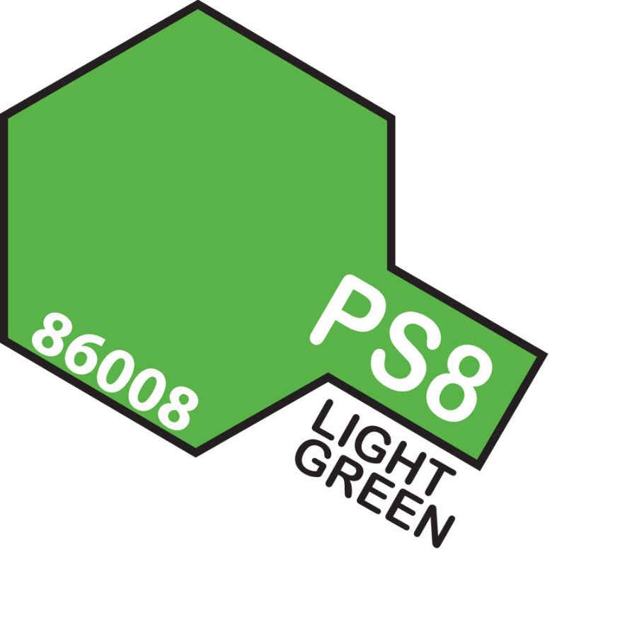 Tamiya Spray Polycarb Paint PS8 Light Green PC