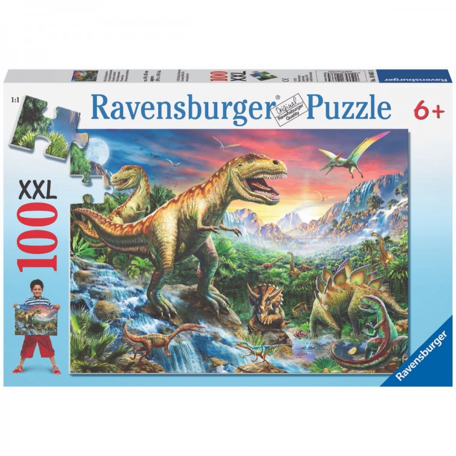 Ravensburger Puzzle 100 Piece Time Of The Dinosaurs