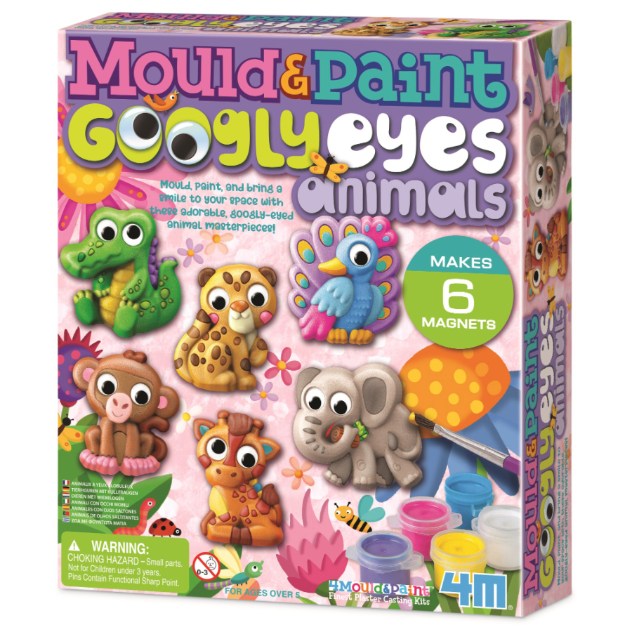 Mould & Paint Googly Eyes Animals