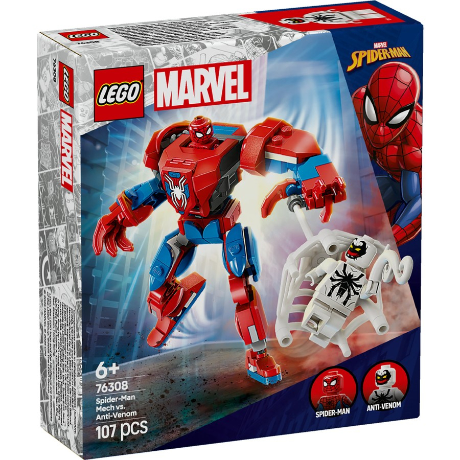 LEGO Super Heroes Marvel Spider-Man Mech Versus Anti-Venom