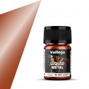 Vallejo Acrylic Paint Model Colour Metallic Copper Alcohol Base 35ml