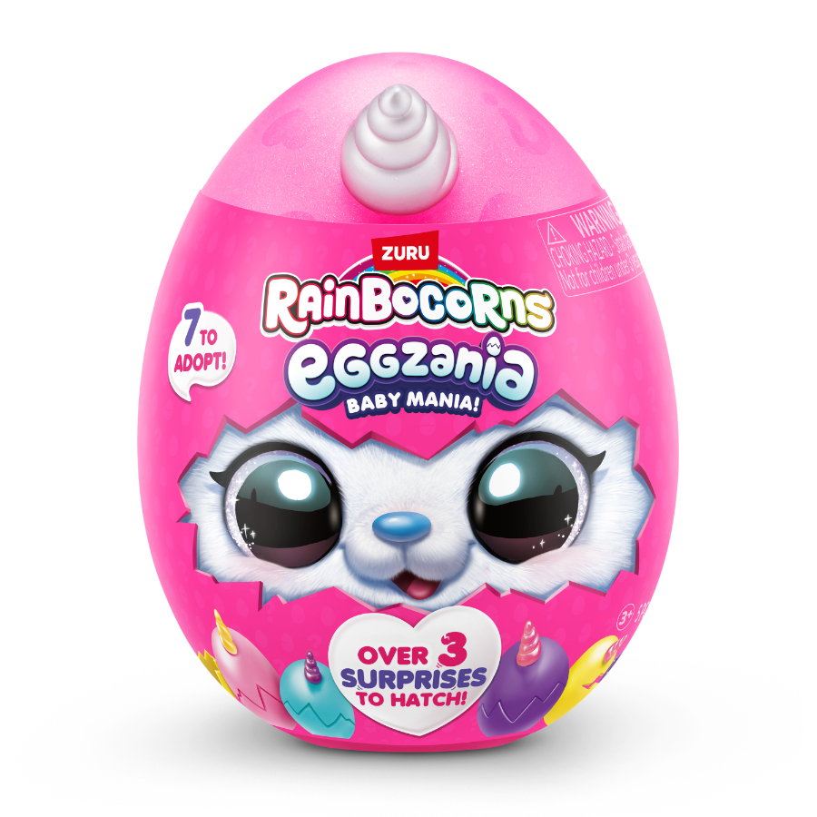 Rainbocorns Eggzania Mini Softs Series 1 Assorted