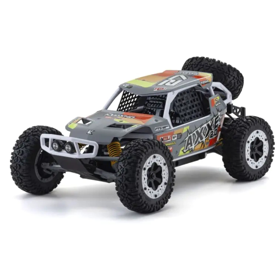 Kyosho Radio Control 1:10 AXXE 2.0 Electric 2WD EZ-B Brushed Orange RTR