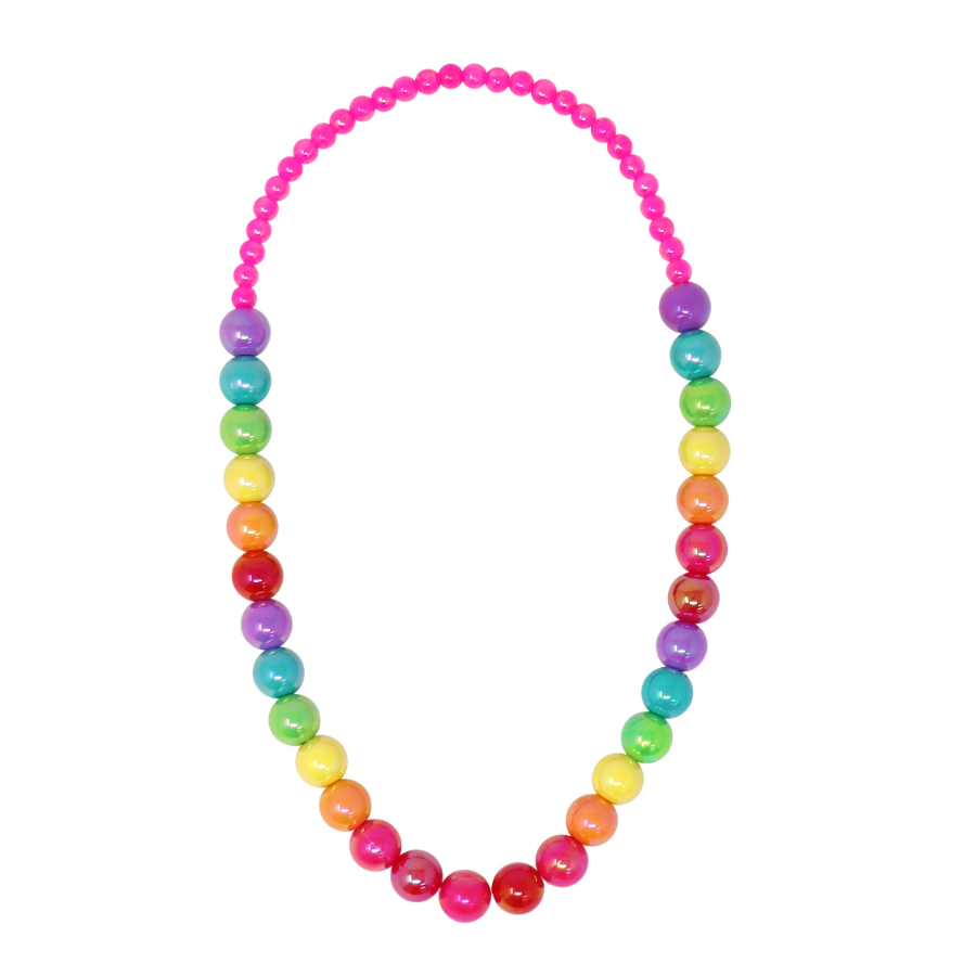 Rainbow Beads Necklace