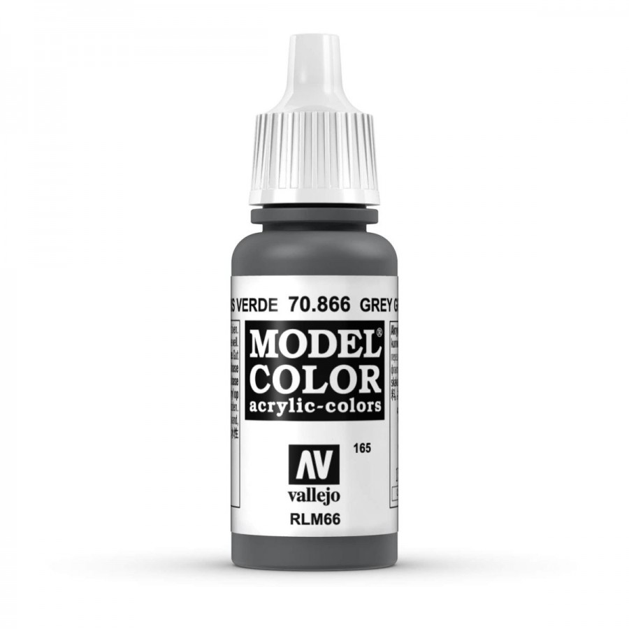 Vallejo Acrylic Paint Model Colour Grey Green 17ml