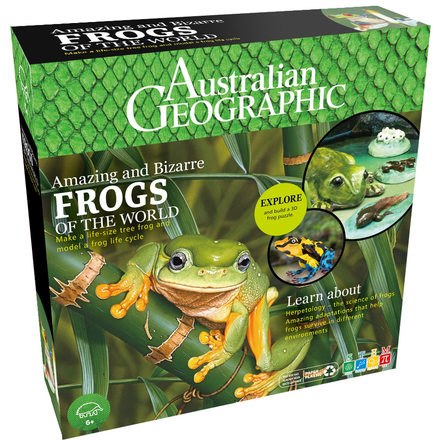Australian Geographic Frogs Of The World Science & Activity Kit