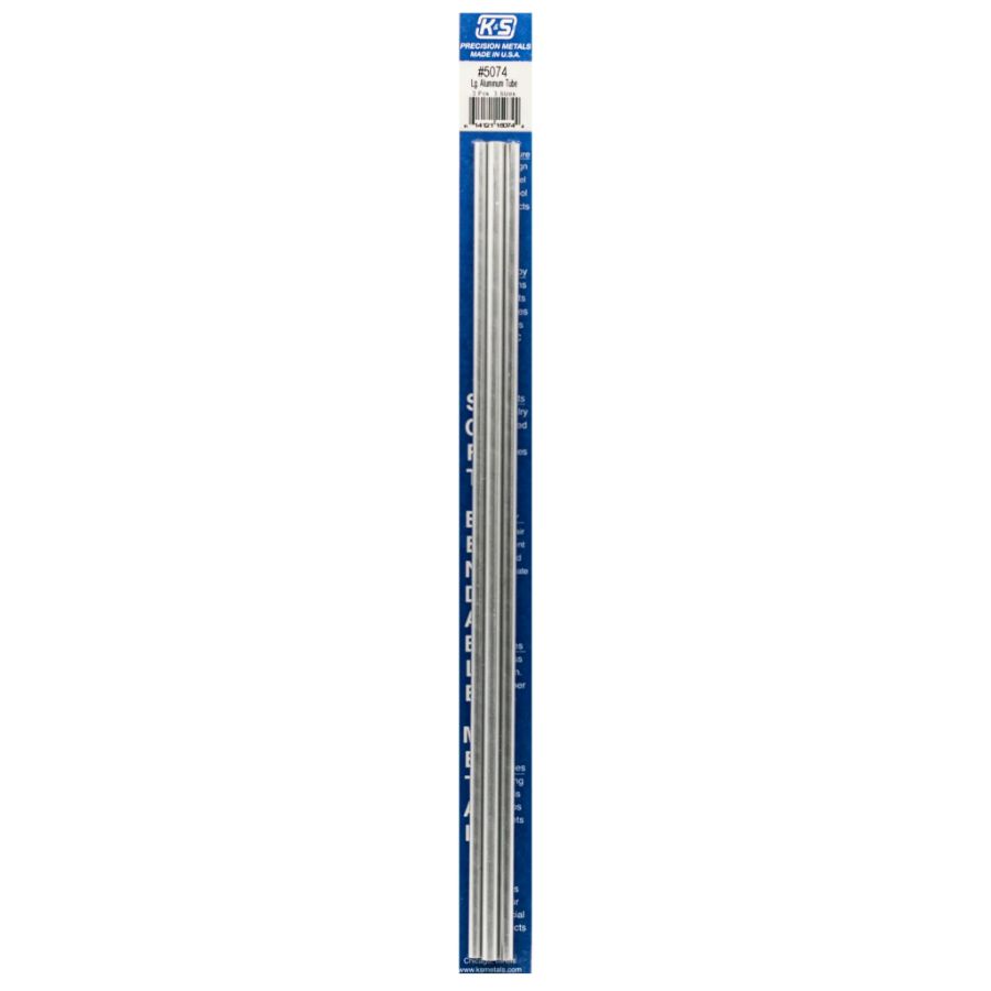 K&S Aluminium Tube 3.16 & 7.32 & 1.4x12 Inch Bendable