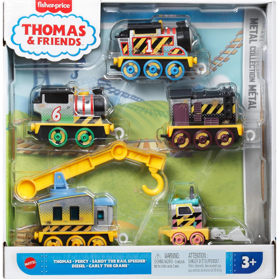 Thomas & Friends Construction Crew 5 Pack Diecast Set