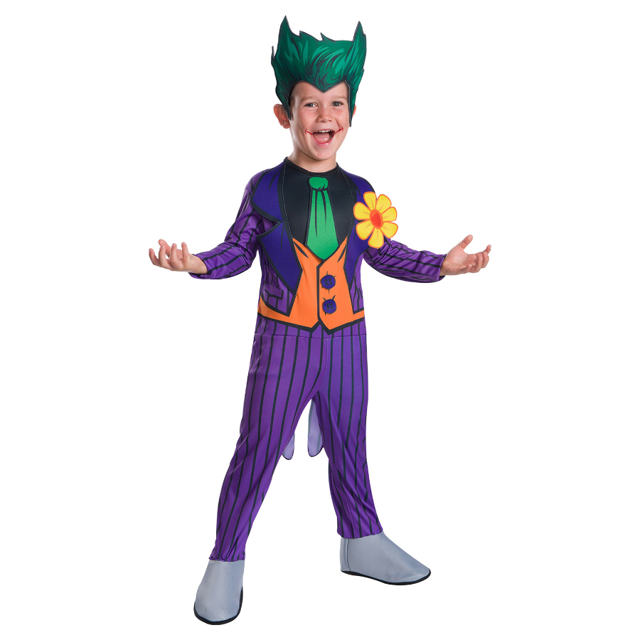 The Joker Kids Dress Up Classic Costume Size M