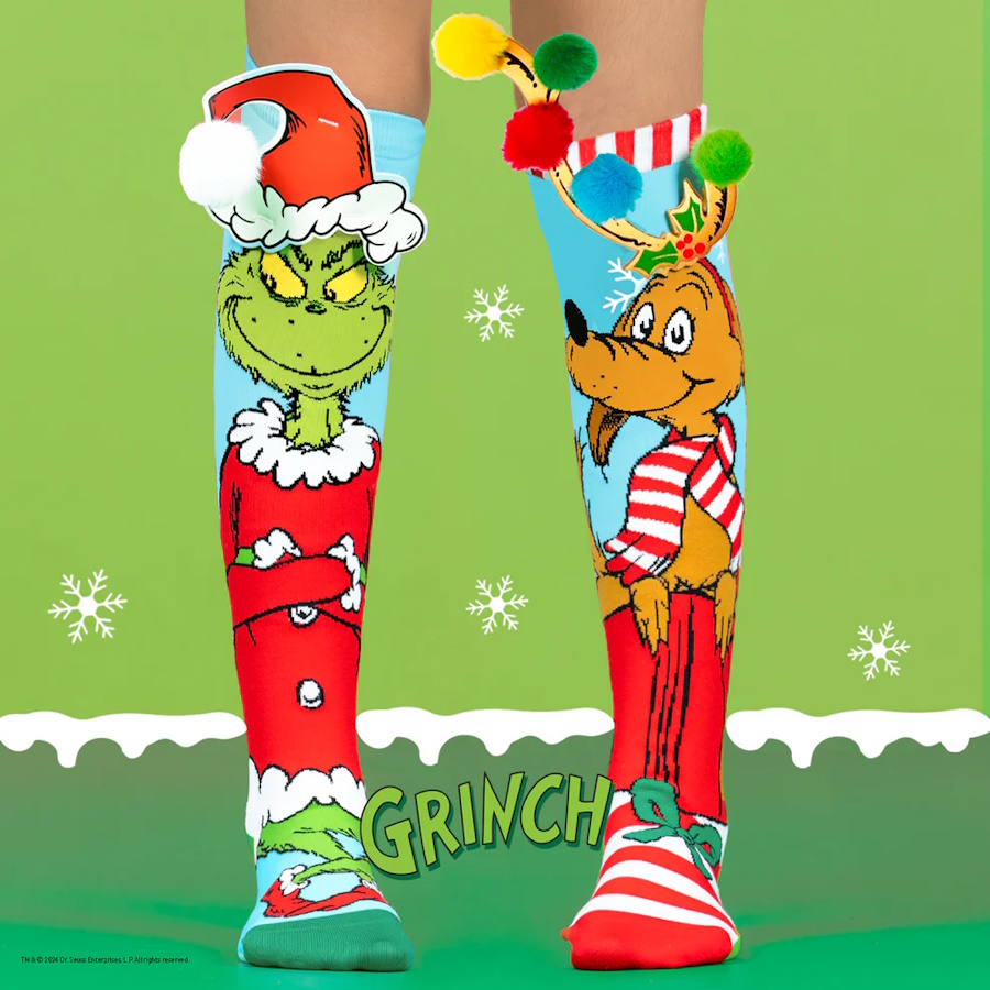 Madmia Socks Grinch & Max Size 6 - 99