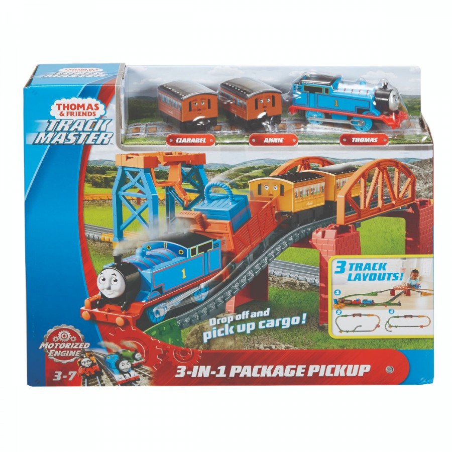 Thomas & Friends 3 In 1 Package Pickup Track Set