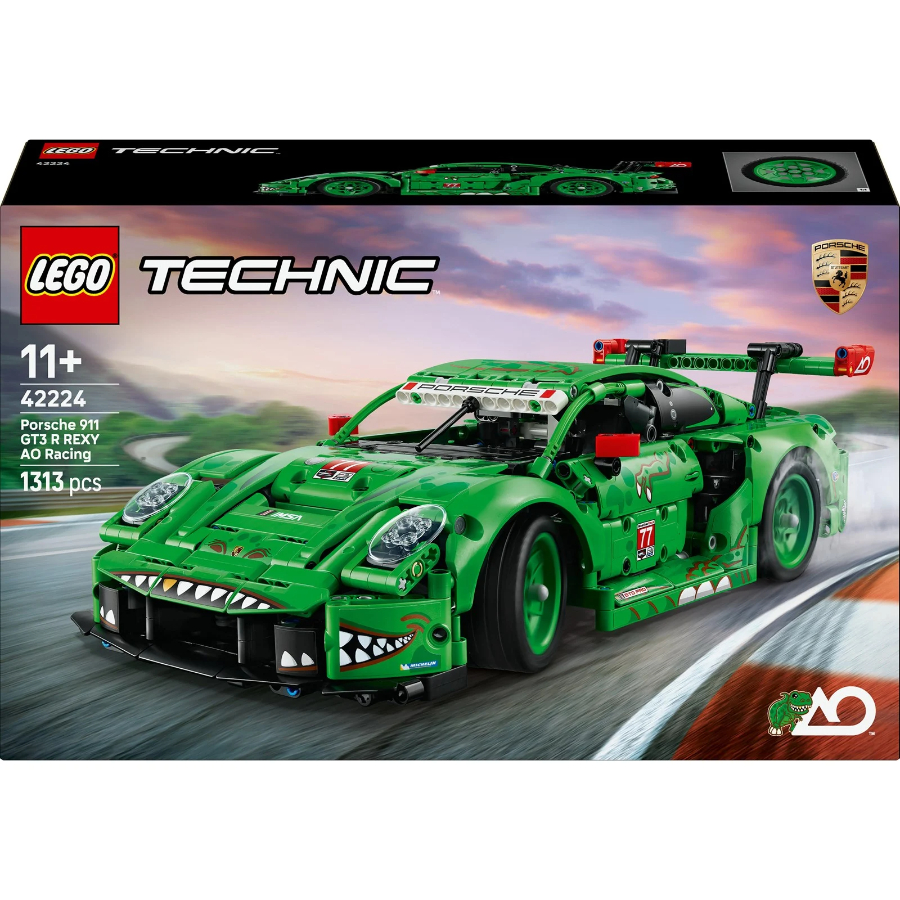 LEGO Technic Porsche 911 GT3 R REXY AO Racing Car