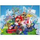 Super Mario Mariokart Around The World 1000 Piece Puzzle