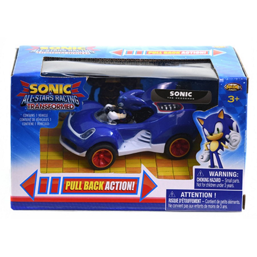 Sonic All Stars Pull Back Racing Car