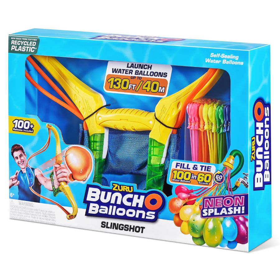 Bunch O Balloons Neon Slingshot With 100 Balloons