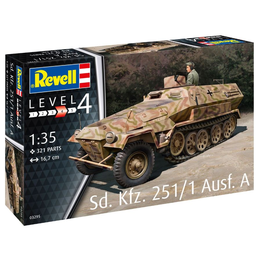 Revell Model Kit 1:35 SD KFZ 251 1 AUSF A
