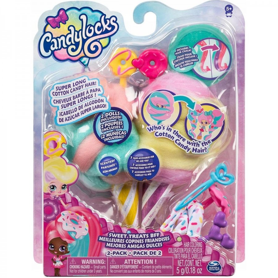 Candylocks Basic Doll BFF 2 Pack Assorted