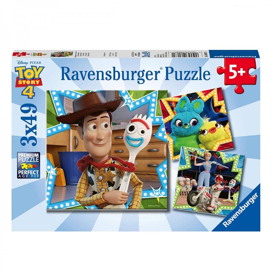 Ravensburger Puzzle Disney 3x49 Piece Toy Story 4