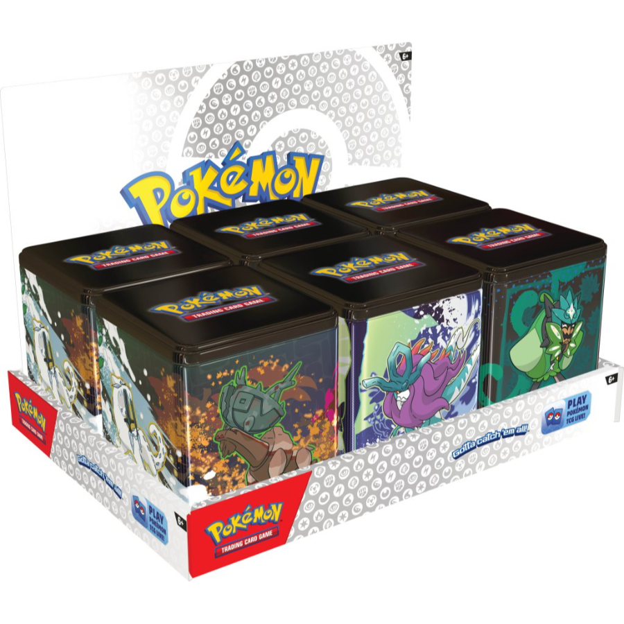 Pokemon TCG Stacking Tin Assorted