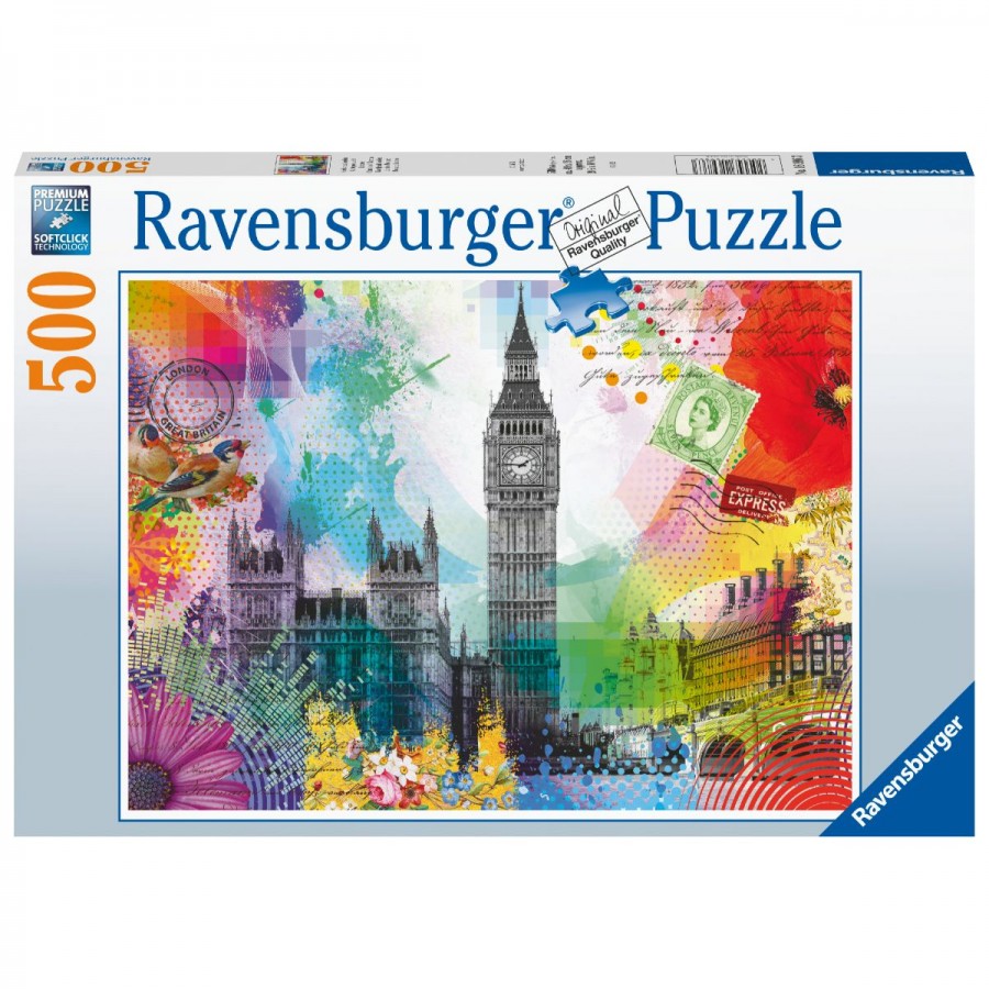 Ravensburger Puzzle 500 Piece London Postcard