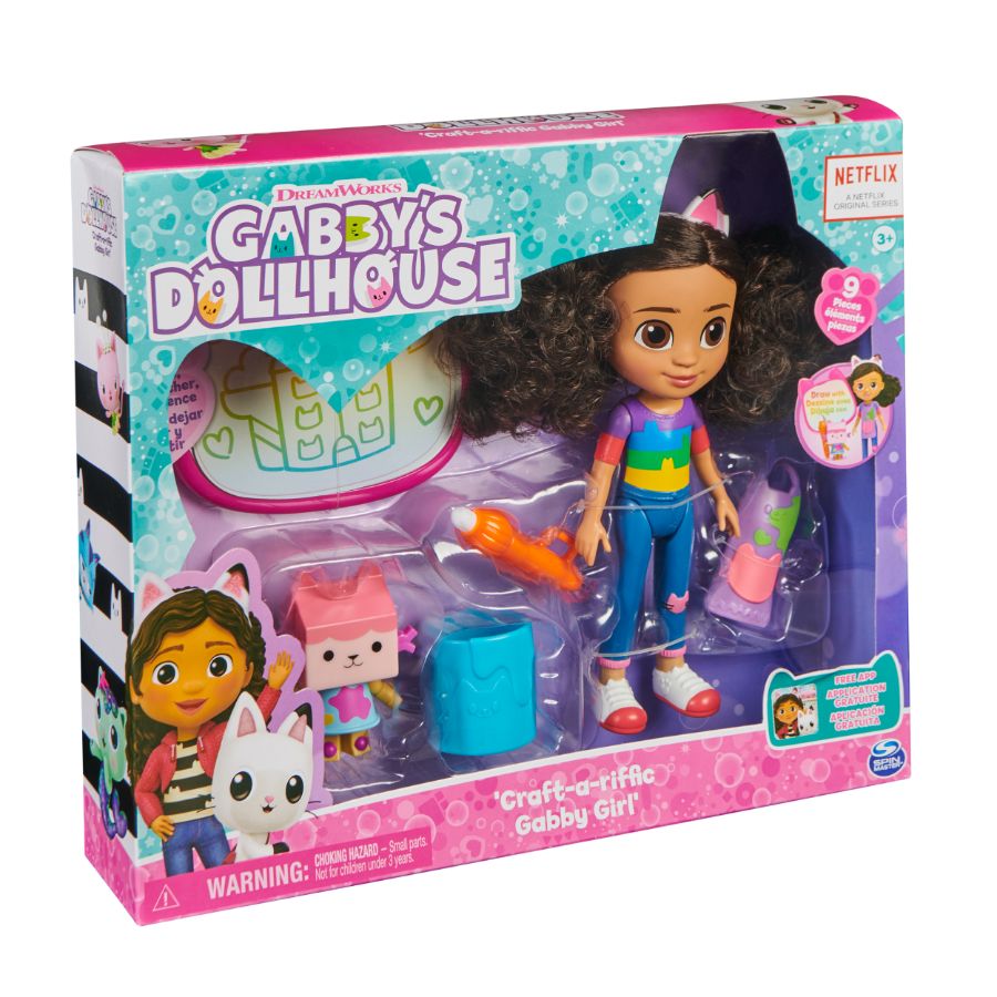 Gabbys Dollhouse Deluxe Gabby Craft Doll