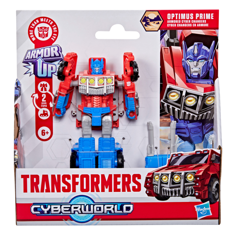 Transformers Cyberworld Armored Cyber Changers Assorted