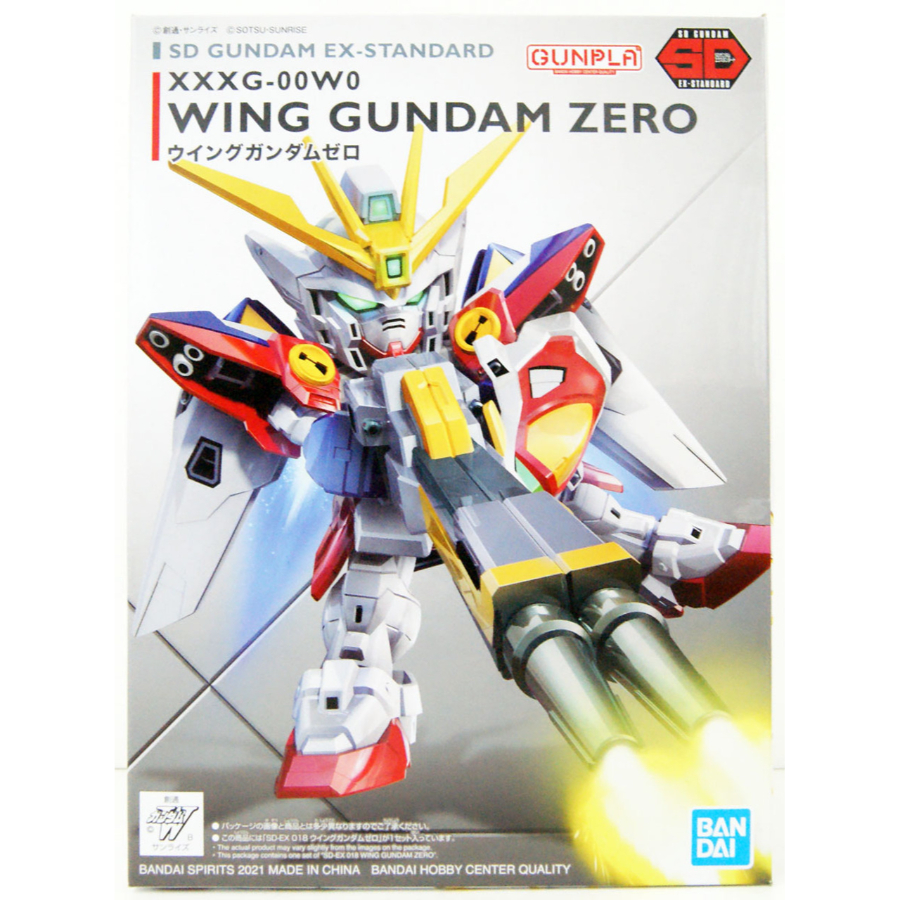 Gundam Model Kit SD Ex-Standard Wing Gundam Zero