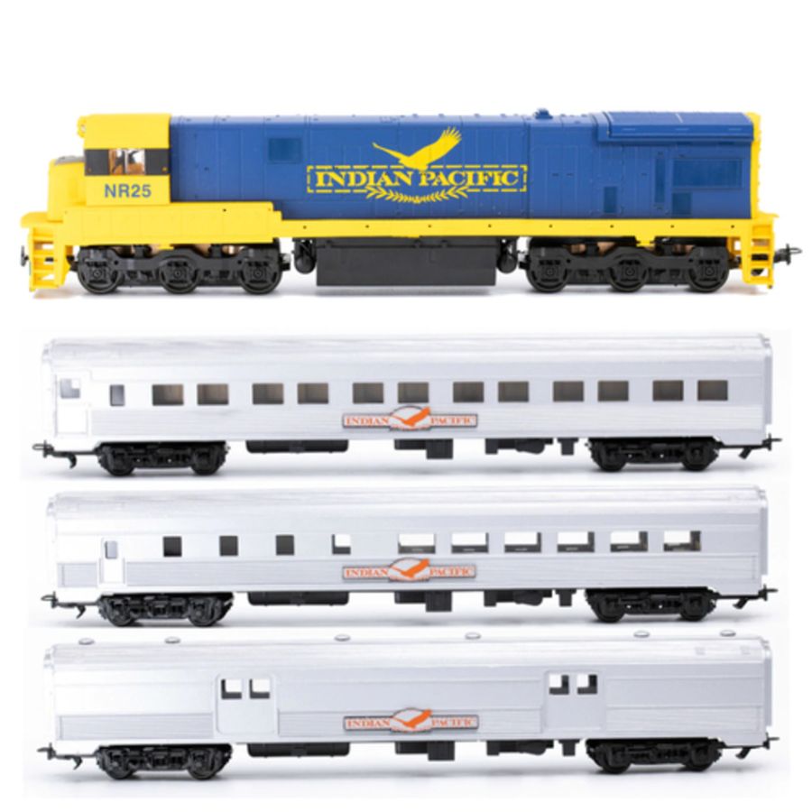 Frateschi Rail Trains HO-OO Train Indian Pacific C30 Loco & Cars Packs