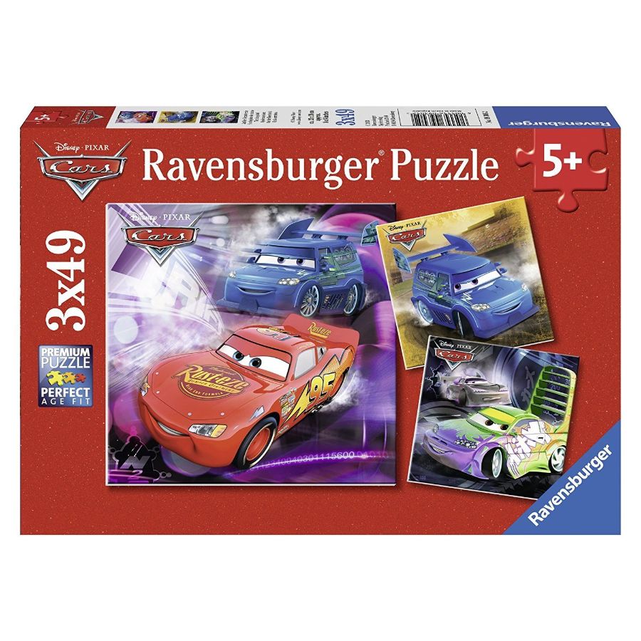 Ravensburger Puzzle Disney 3x49 Piece Disney Cars