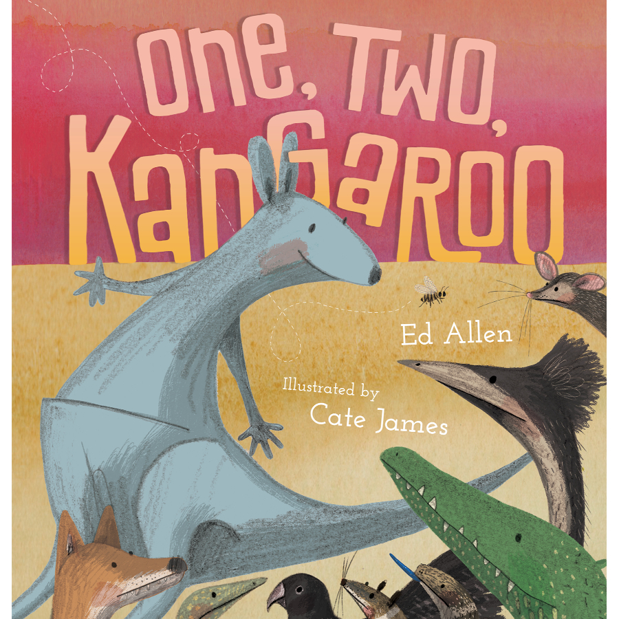 Childrens Book One Two Kangaroo