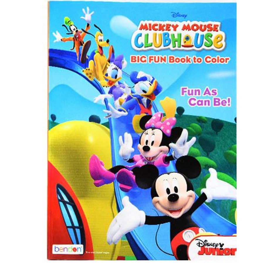Mickey Mouse Clubhouse 80 Page Colouring Book Assorted
