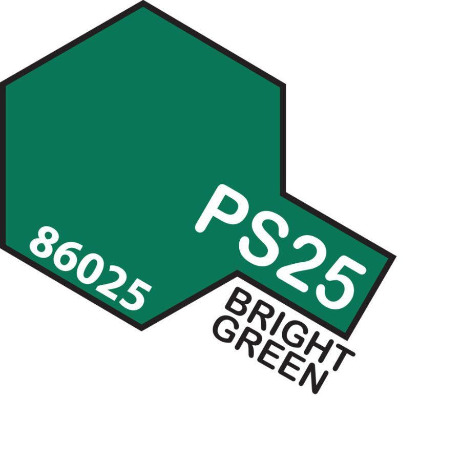 Tamiya Spray Polycarb Paint PS25 Bright Green