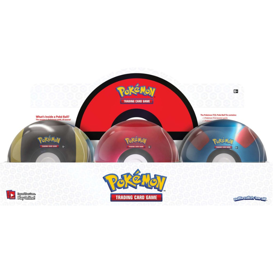 Pokemon TCG Pokeball Tin Assorted