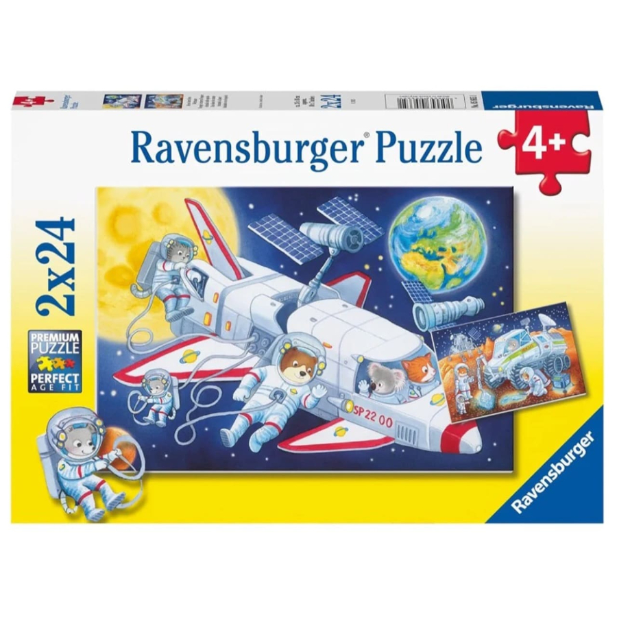 Ravensburger Puzzle 2x24 Piece Journey Through Outer Space