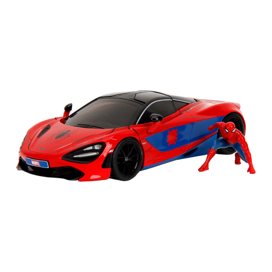 Jada Diecast 1:24 Hollywood Rides Spider-Man McLaren 720S