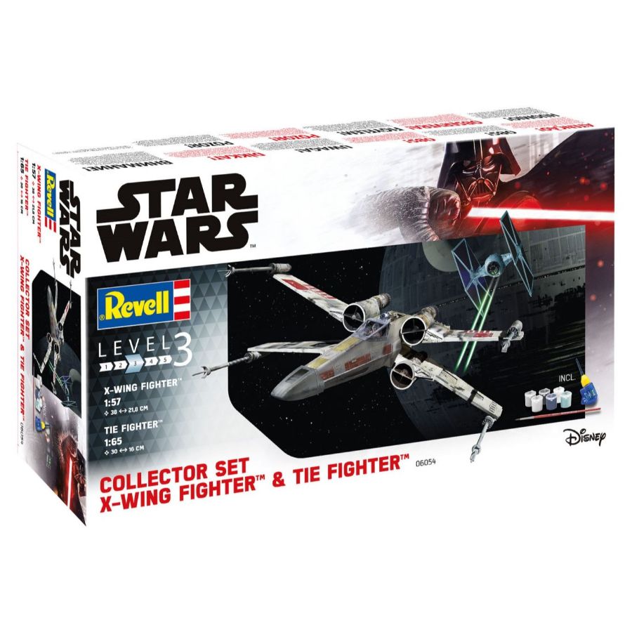 Revell Model Kit Star Wars X-Wing & Tie Fighter