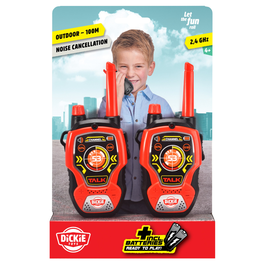 Dicke Toys Walkie Talkies Including Batteries