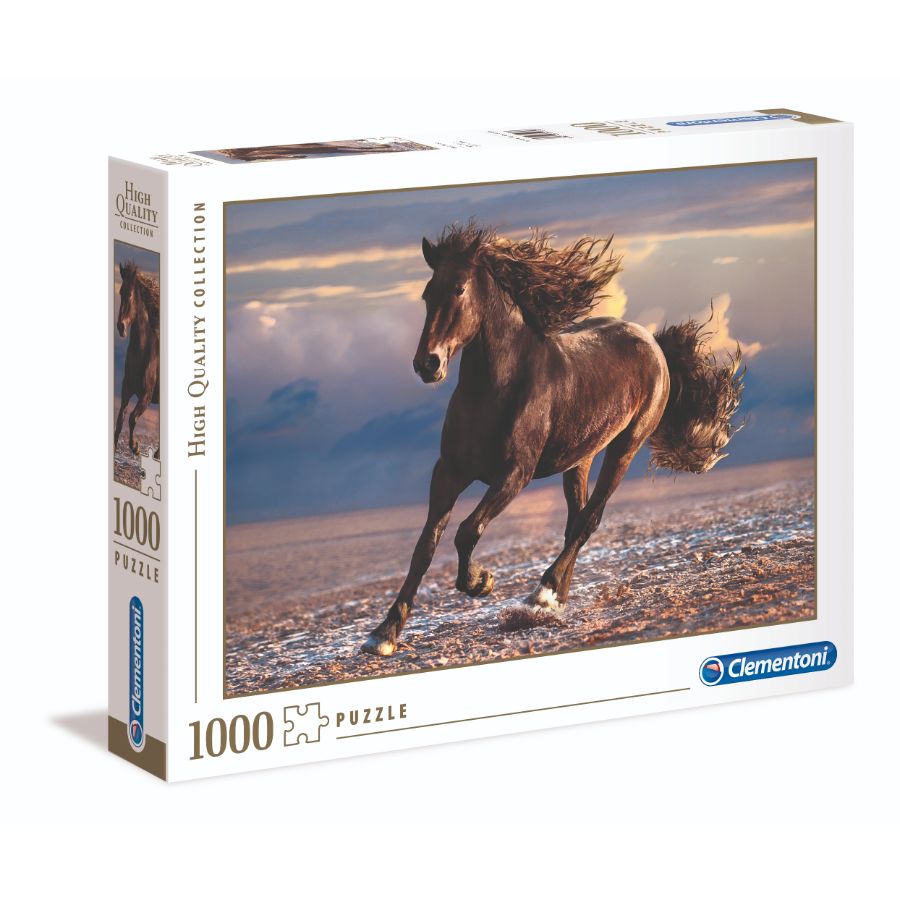 Clementoni Puzzle 1000 Piece Free Horse