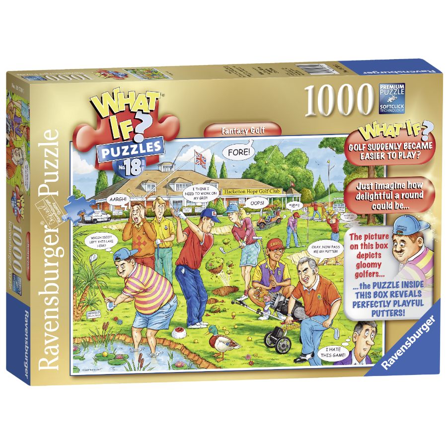 Ravensburger Puzzle 1000 Piece What If No 17 Golf Was Easy